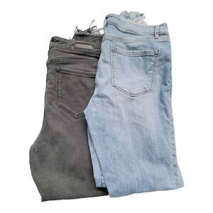 Lot Of 2x Skinny Jeans Ann Taylor Loft, Sanctuary Jeans Size 29